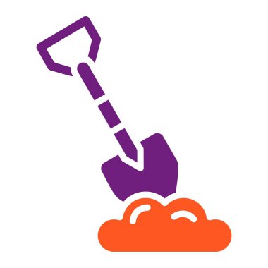 Kürek vektör ikonu tasarımı illüstrasyonu