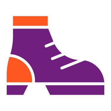 Çizme Vektörü Simgesi Tasarım Çizimi