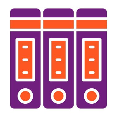 İş dizini Vektör Simgesi Tasarım İllüstrasyonu