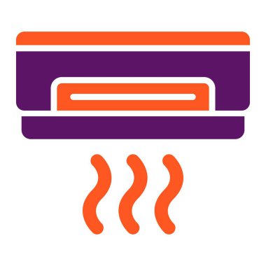 Klima Vektör Simgesi Tasarım İllüstrasyonu