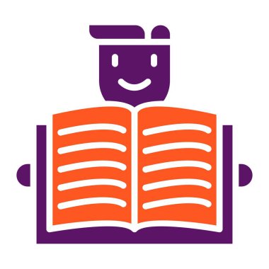 Çalışma Vektörü Simgesi Tasarım İllüstrasyonu