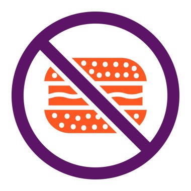 Gıda Vektörü Simgesi Tasarımı Çizimi Yok