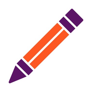 Kalem Vektörü Simgesi Tasarım İllüstrasyonu