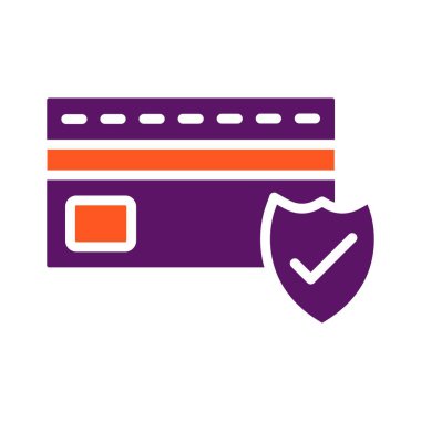 Ödeme Kalkanı Vektör Simgesi Tasarım İllüstrasyonu