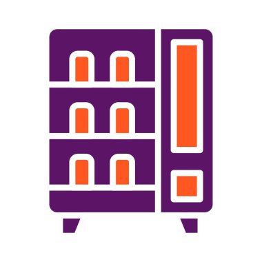 Satış Makinesi Vektör Simgesi Tasarım İllüstrasyonu