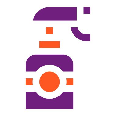 Spreyleme Vektörü Simgesi Tasarım İllüstrasyonu