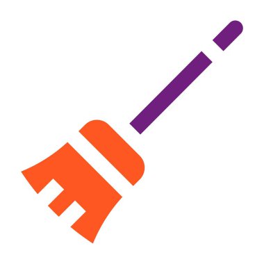 Tüy Tozlayıcı Vektör Simgesi Tasarım İllüstrasyonu