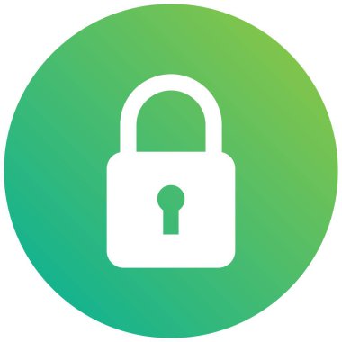 Padlock Vector Icon Design Illustration
