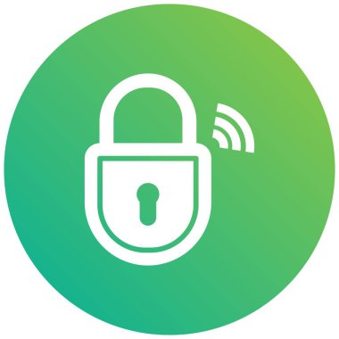 Padlock Vector Icon Design Illustration