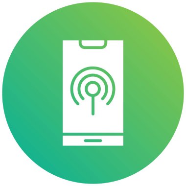 Hotspot Vektör Simgesi Tasarım Çizimi