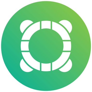 Cankurtaran Vektörü Simge Tasarımı Çizimi