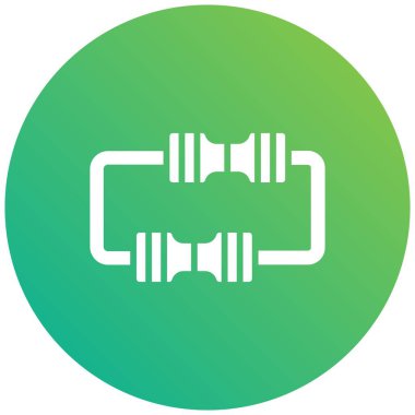 Direnç Vektörü Simgesi Tasarım İllüstrasyonu