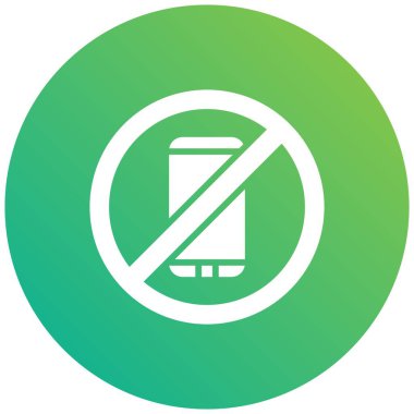 Telefon Vektörü Simgesi Tasarım İllüstrasyonu Yok