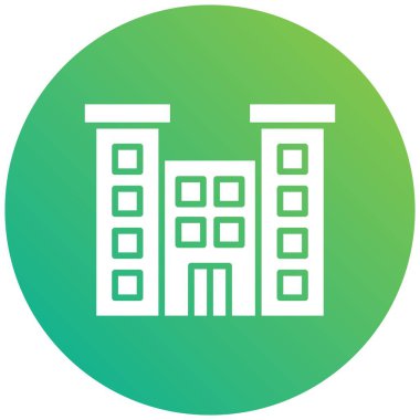 Yapı Vektörü Simgesi Tasarım İllüstrasyonu