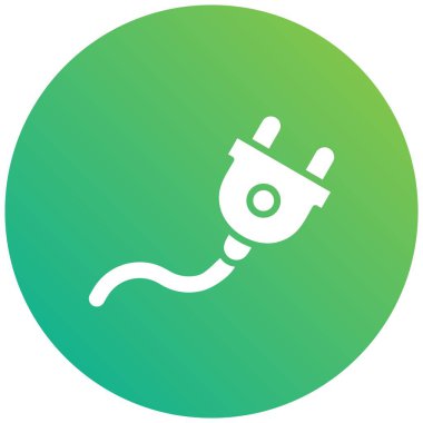 Eklenti Vektörü Simgesi Tasarım İllüstrasyonu