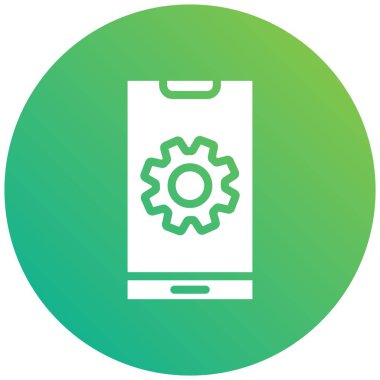 Uygulama Geliştirme Vektörü Simgesi Tasarım İllüstrasyonu