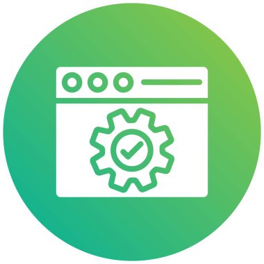 Düzeltme Vektör Simgesi Tasarım İllüstrasyonu