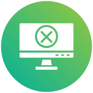 Hata Vektörü Simgesi Tasarım İllüstrasyonu