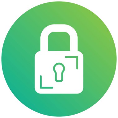 Padlock Vector Icon Design Illustration
