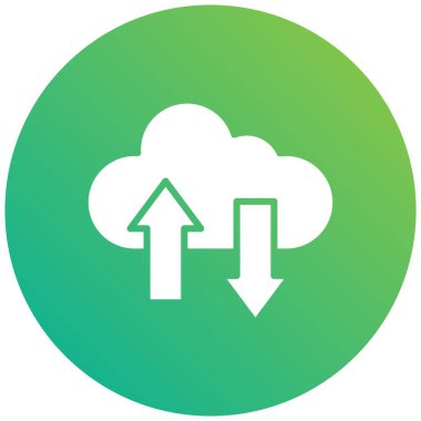 Veri Aktarım Vektörü Simgesi Tasarım ResmiComment