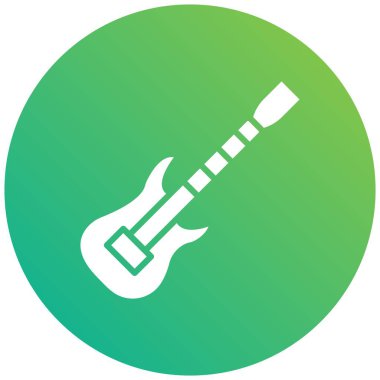 Enstrüman Vektörü Simge Tasarımı İllüstrasyonu