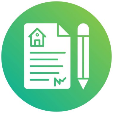 Sözleşmeli Vektör Simgesi Tasarım ResmiComment