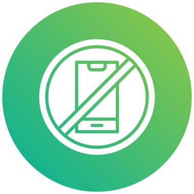 Telefon Vektörü Simgesi Tasarım İllüstrasyonu Yok