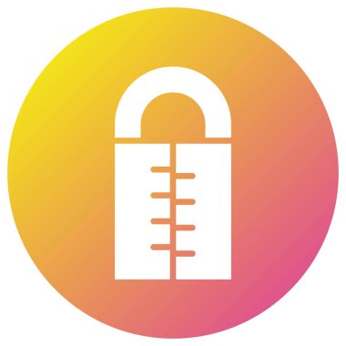 Uyku Torbası Vektör Simgesi Tasarım İllüstrasyonu