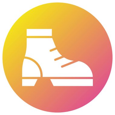 Çizme Vektörü Simgesi Tasarım Çizimi