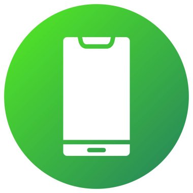 Akıllı Telefon Vektör Simgesi Tasarım İllüstrasyonu