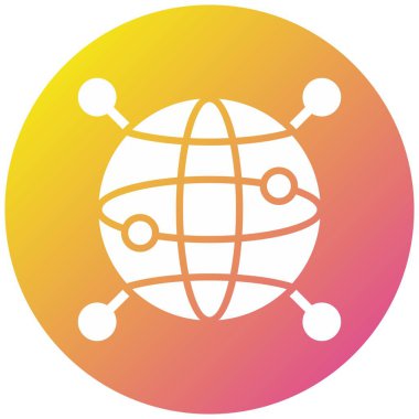 Sayısallaştırma Vektörü Simgesi Tasarım İllüstrasyonu