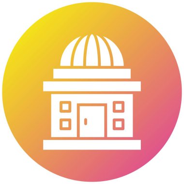 Embassy Vektör Simgesi Tasarım İllüstrasyonu