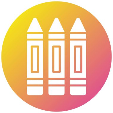 Kalem Kalemi Vektör Simgesi Tasarımı Çizimi