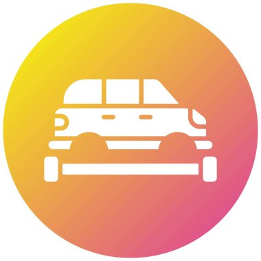 Chassis Vektör Simgesi Tasarım İllüstrasyonu