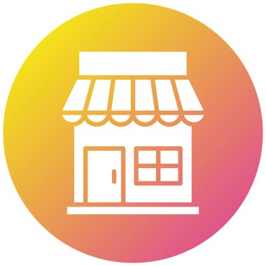 Depo Vektörü Simgesi Tasarım İllüstrasyonuName