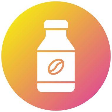 Şurup Vektörü Simgesi Tasarım İllüstrasyonu