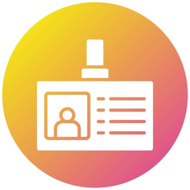 Kart Vektörü Simgesi Tasarım İllüstrasyonu