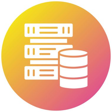 Veri güdümlü Vektör Simgesi Tasarım İllüstrasyonu