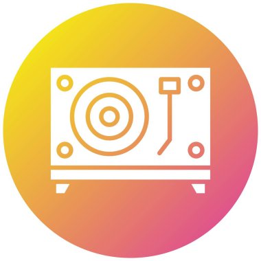 Döndürülebilir Vektör Simgesi Tasarım İllüstrasyonu