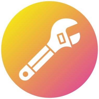 Anahtar Vektörü Simgesi Tasarım İllüstrasyonu