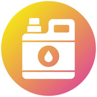 Boşaltma Temizleyici Vektör Simgesi Tasarım İllüstrasyonu