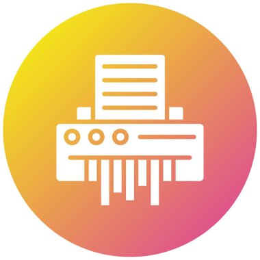 Öğütücü Vektör Simgesi Tasarım İllüstrasyonu