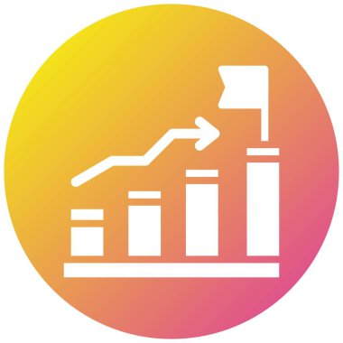 İş Başarı Vektörü Simge Tasarımı İllüstrasyonu