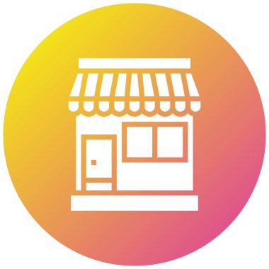 Depo Vektörü Simgesi Tasarım İllüstrasyonuName