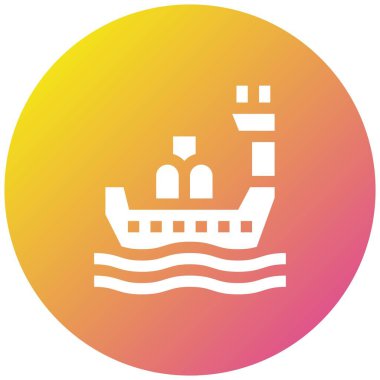 Sondaj Teknesi Vektör Simgesi Tasarımı Çizimi