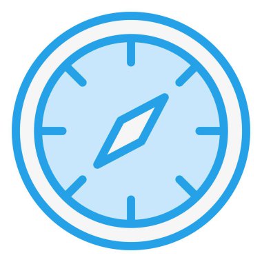 Pusula Vektörü Simgesi Tasarım ResmiComment