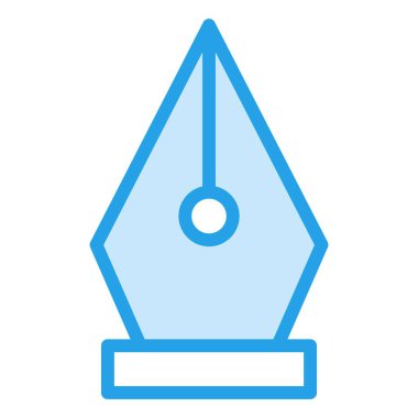 Nib Vektör Simgesi Tasarım İllüstrasyonu