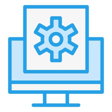 Web İyimserleştirme Vektörü Simgesi Tasarım İllüstrasyonu