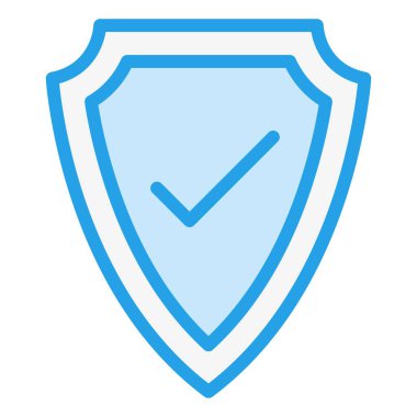 Doğrulanmış Vektör Simgesi Tasarım İllüstrasyonu