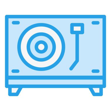 Döndürülebilir Vektör Simgesi Tasarım İllüstrasyonu